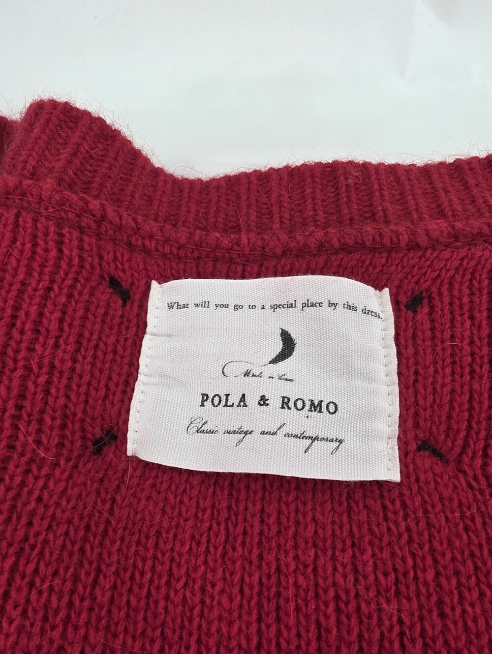 Pola & Romo Angora Cardigan - Picture 6 of 8